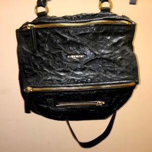Givenchy Medium Pandora Pepe Leather Crossbody Bag